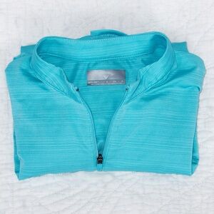 Turquoise Callaway Quarter-Zip Pullover